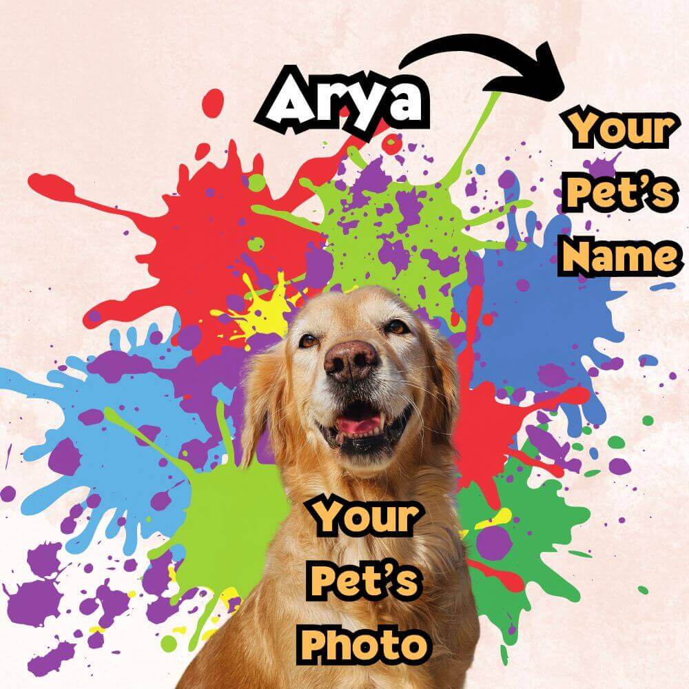 Colour Splash Collection- Custom Pet Portraits