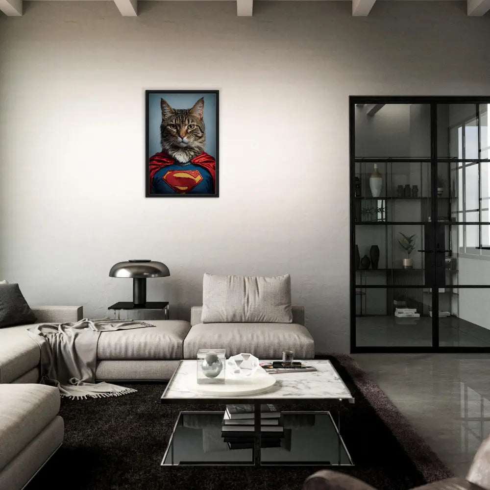 Super Whiskers - Canvas Wrap