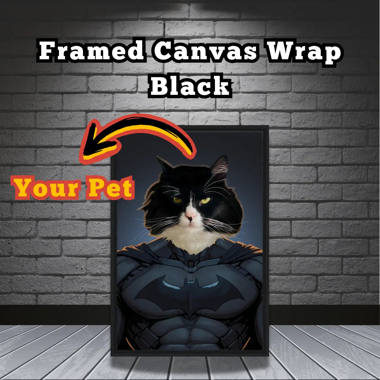 The Dark Paw - Canvas Wrap