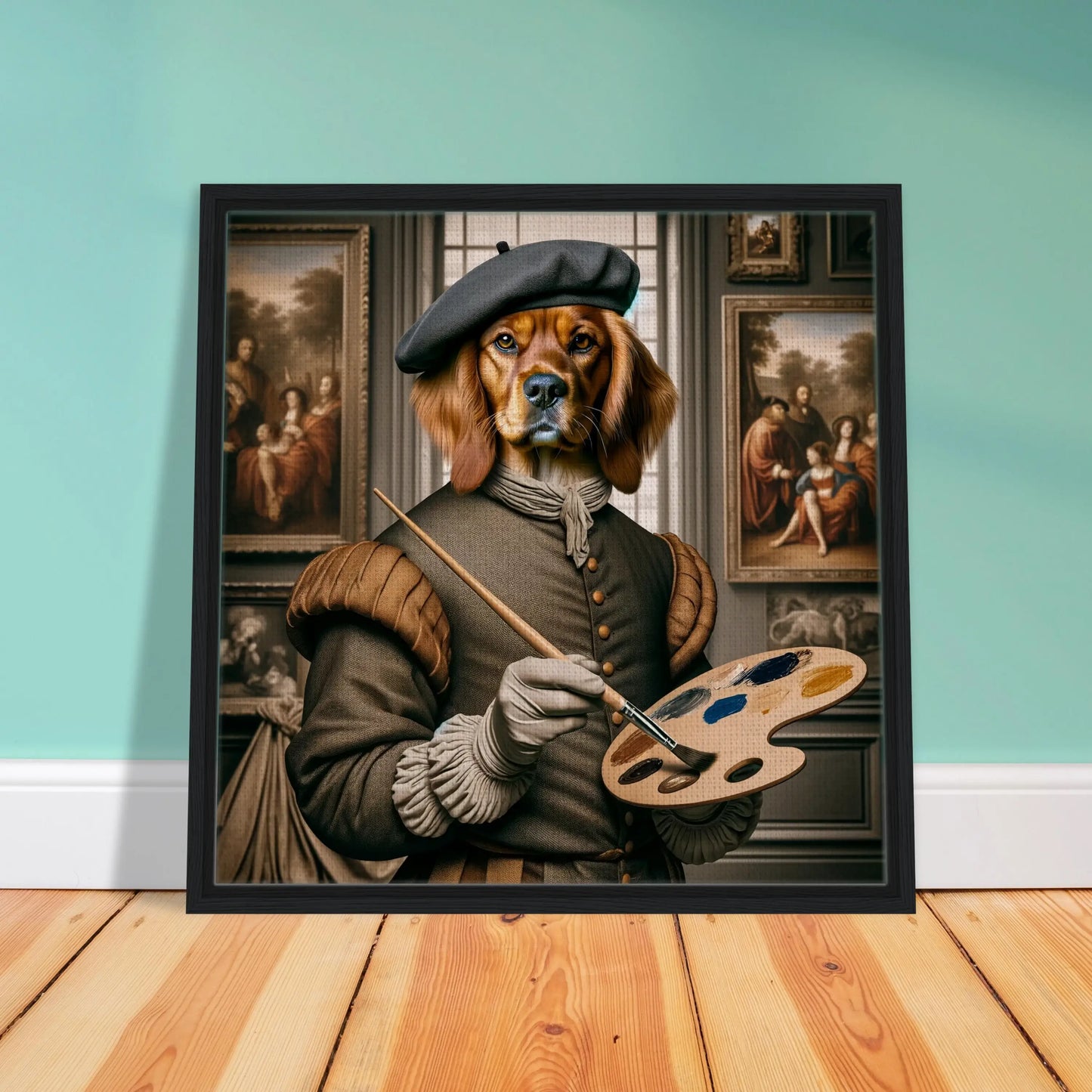 Renaissance Whiskers - Canvas Wrap