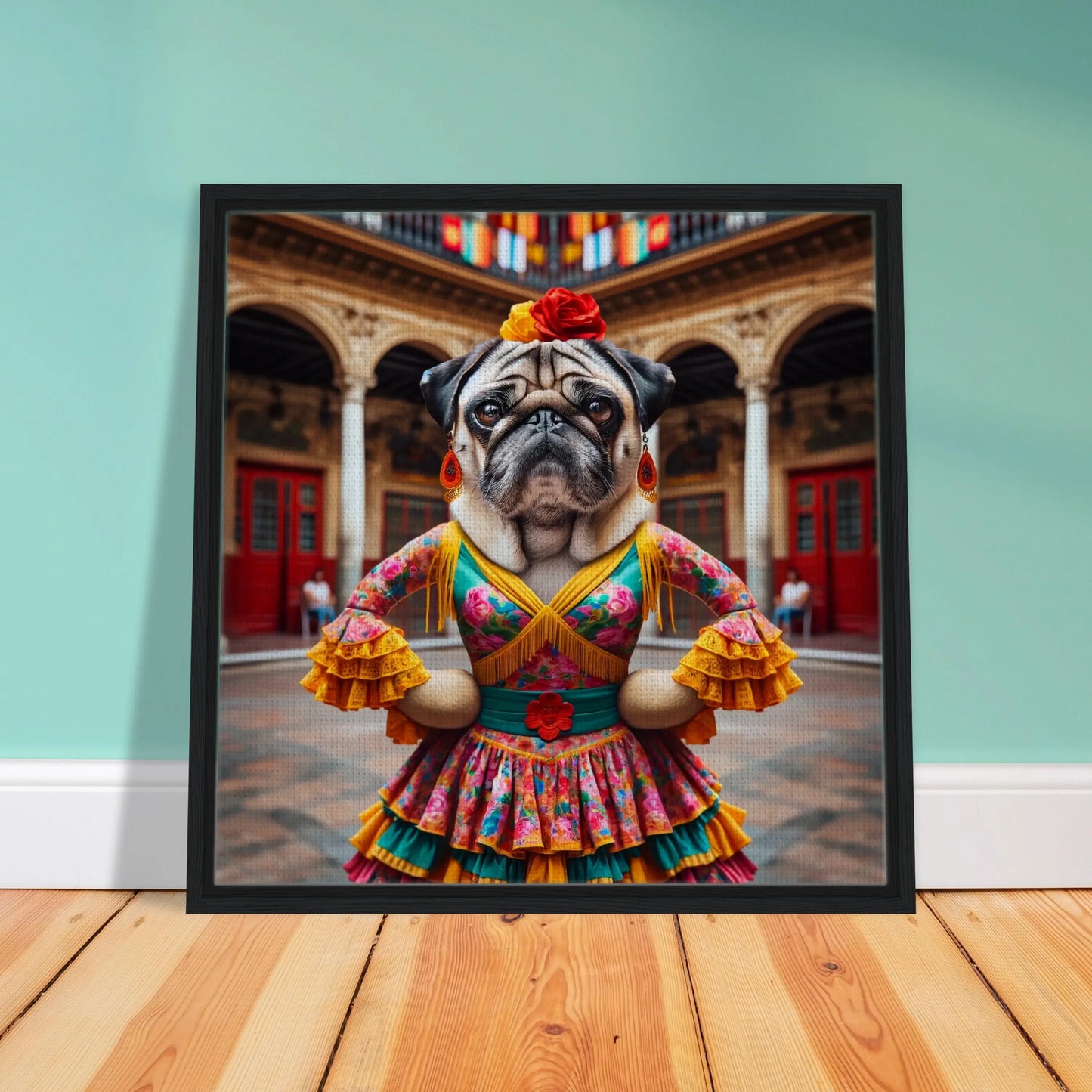 Fiesta Dancer - Canvas Wrap