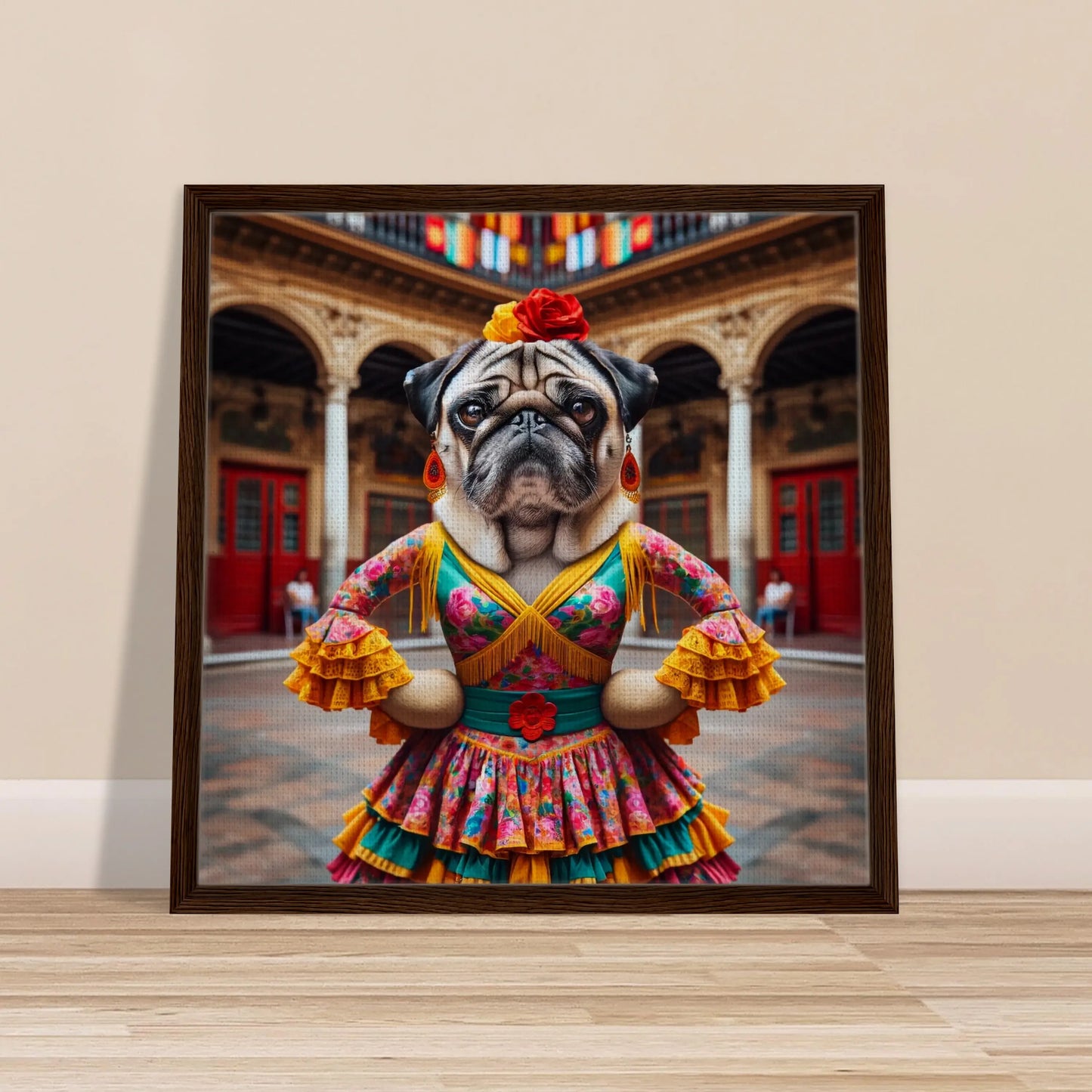 Fiesta Dancer - Canvas Wrap