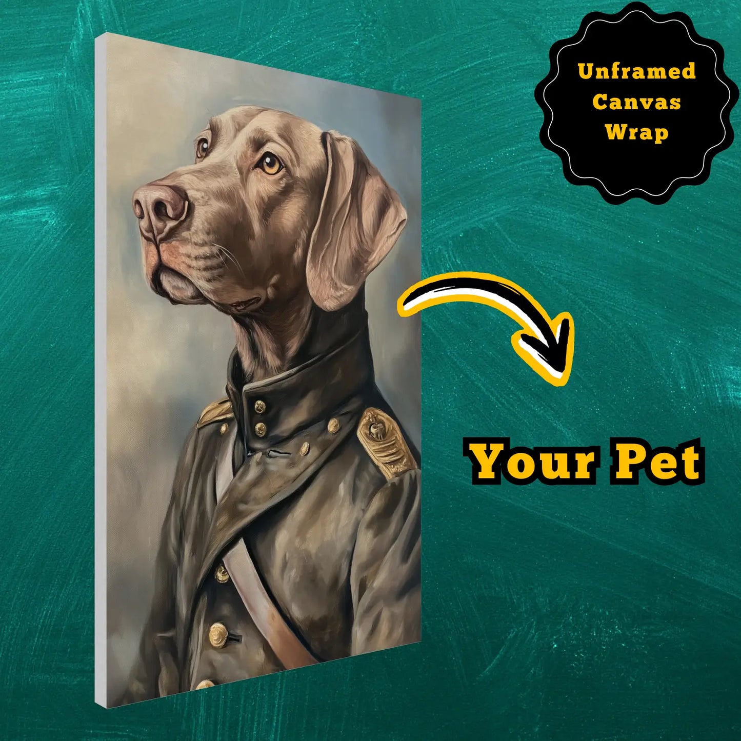 Sir Waggington - Canvas Wrap