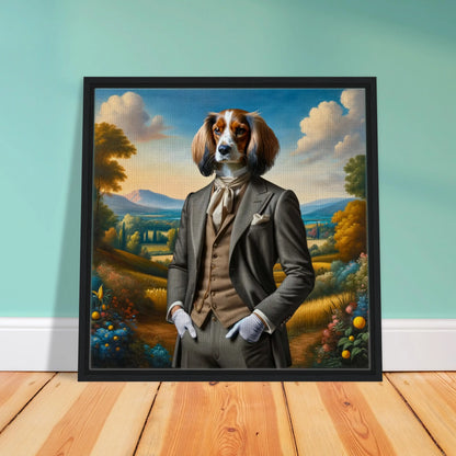 The Noble Canine - Canvas Wrap