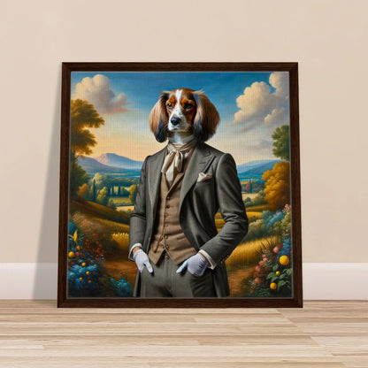 The Noble Canine - Canvas Wrap