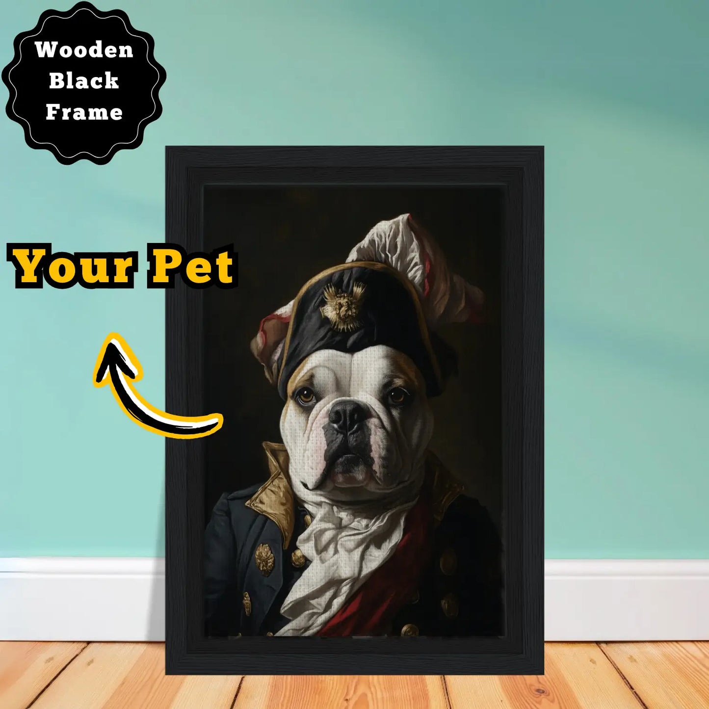 Admiral Aristopaw - Canvas Wrap