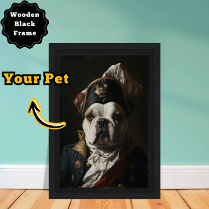 Admiral Aristopaw - Canvas Wrap