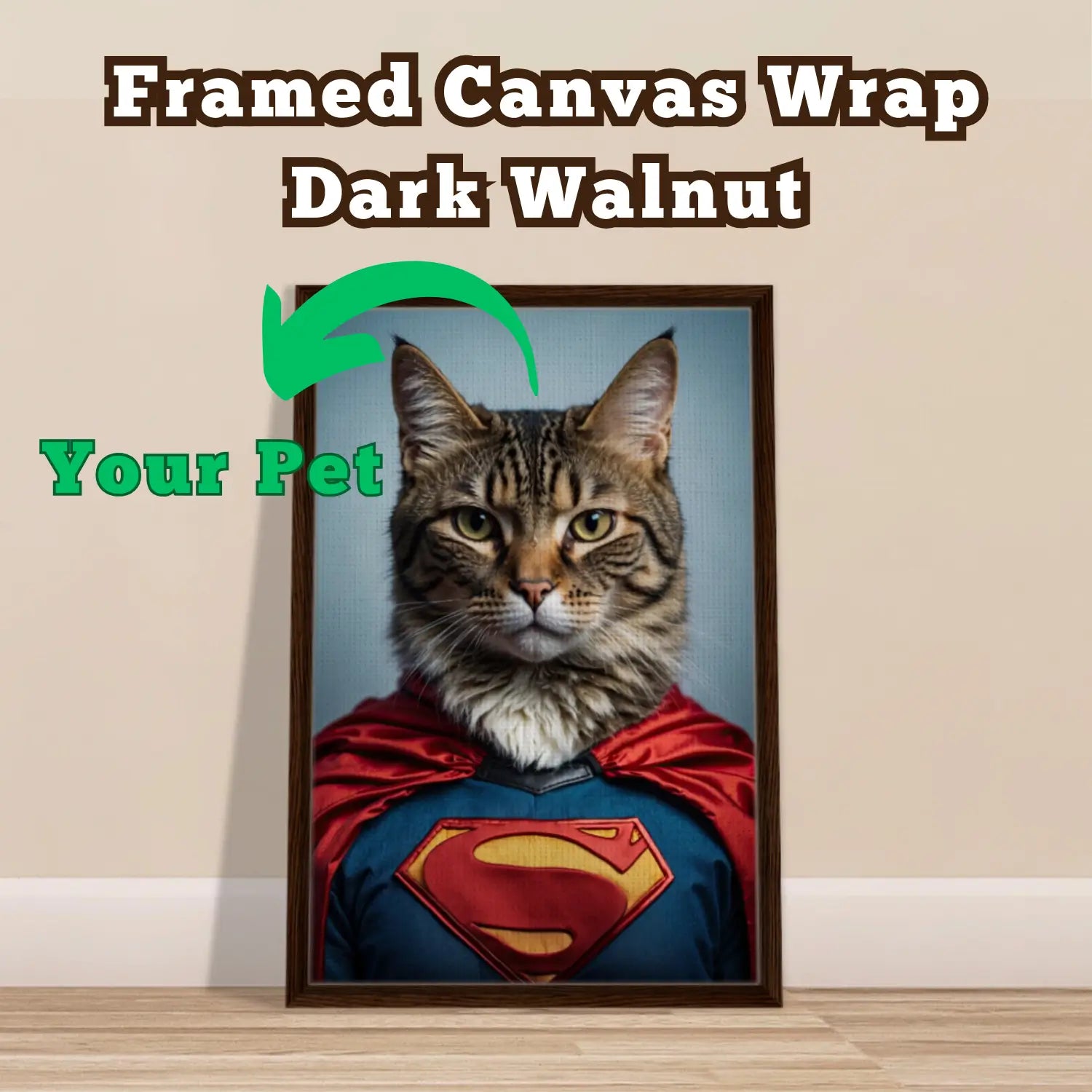 Super Whiskers - Canvas Wrap