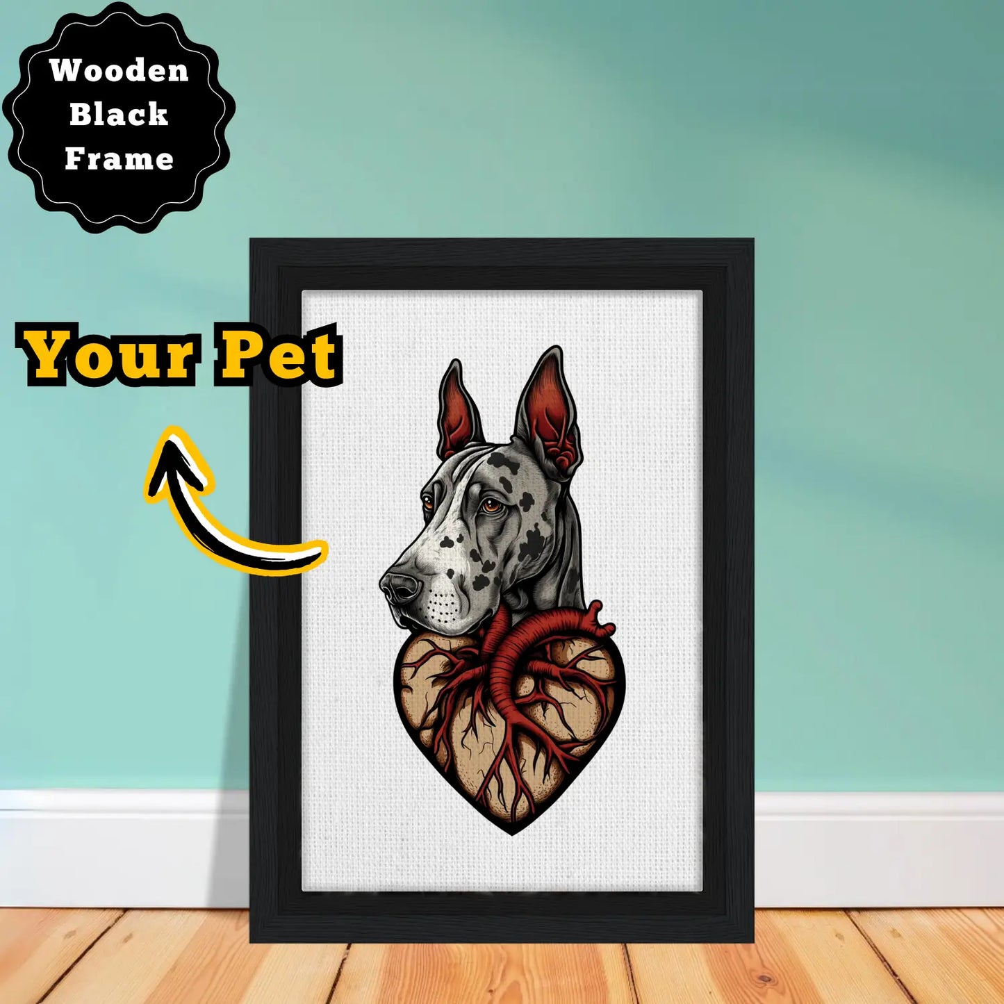 Etched in My Heart - Canvas Wrap