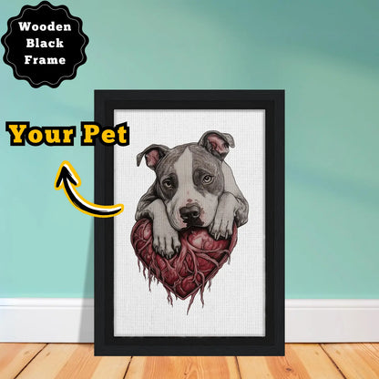 The Heart Thief - Canvas Wrap