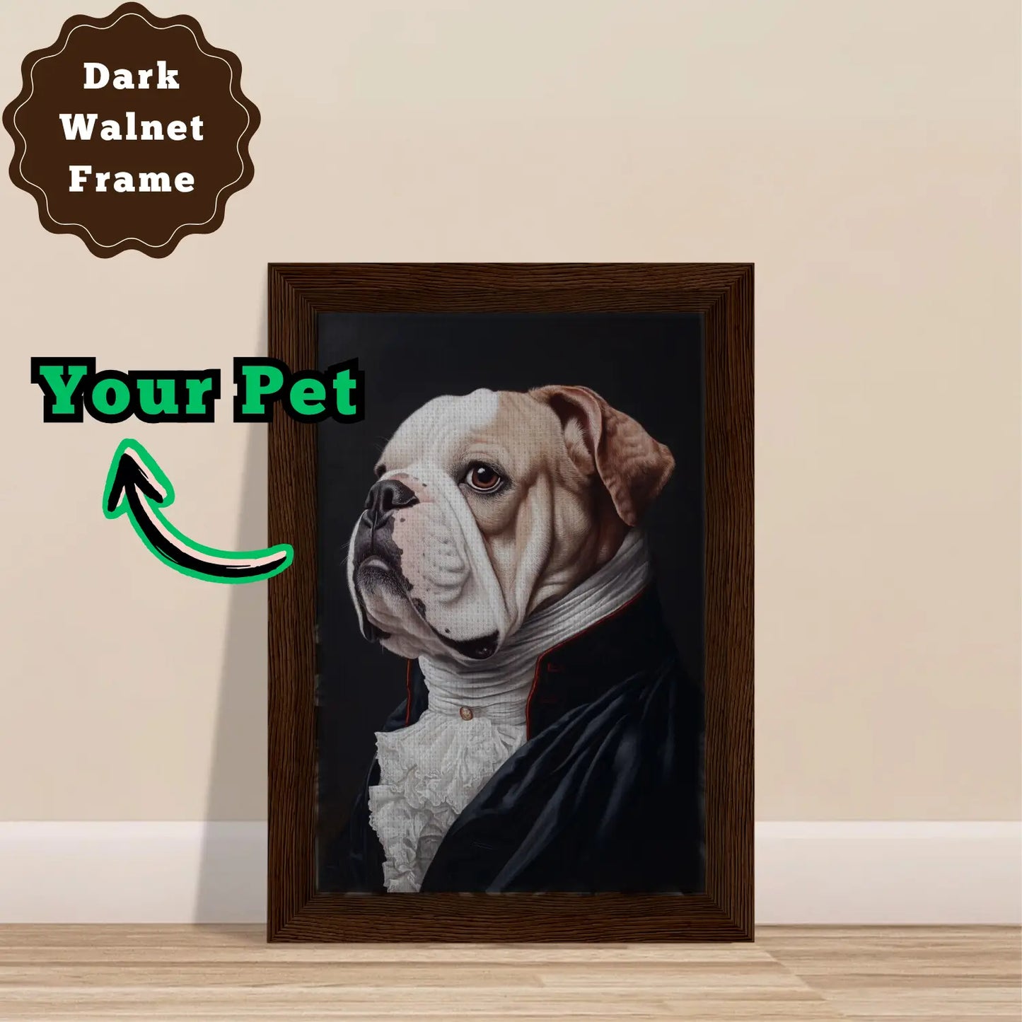 Sir Barksalot - Canvas Wrap