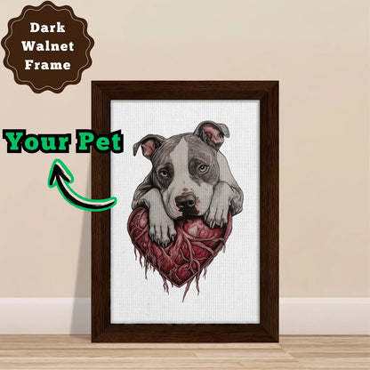 The Heart Thief - Canvas Wrap