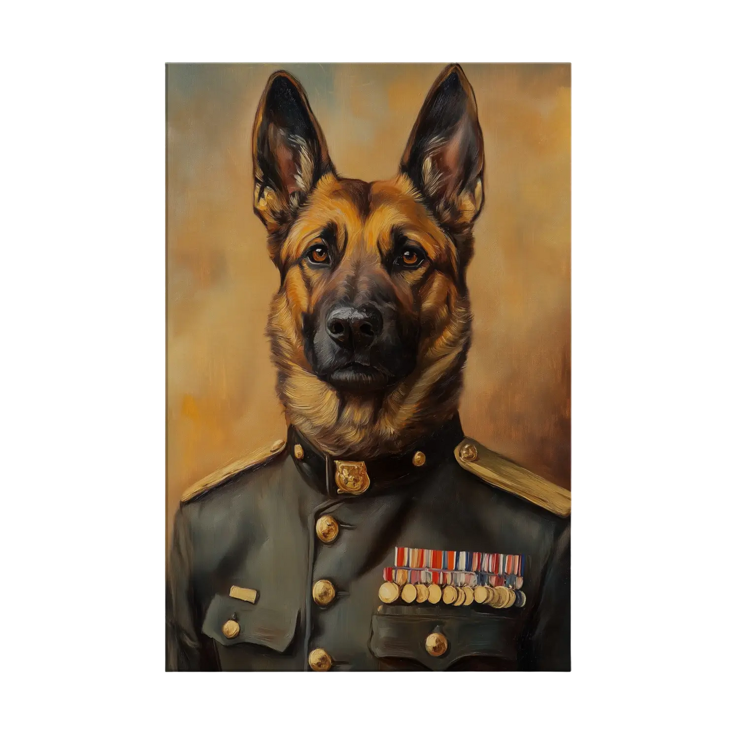 Major Woofson - Canvas Wrap