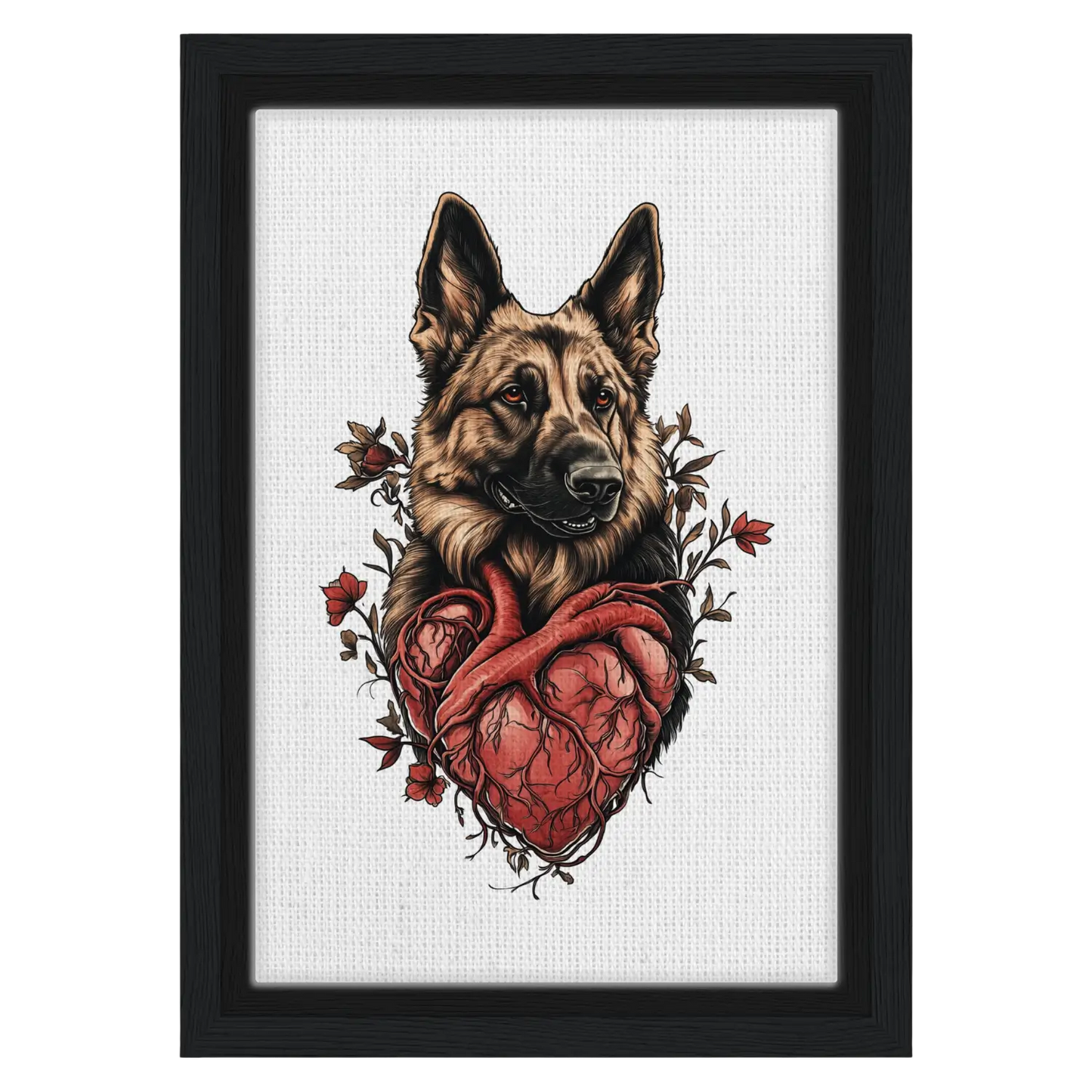 Heart in Bloom - Canvas Wrap