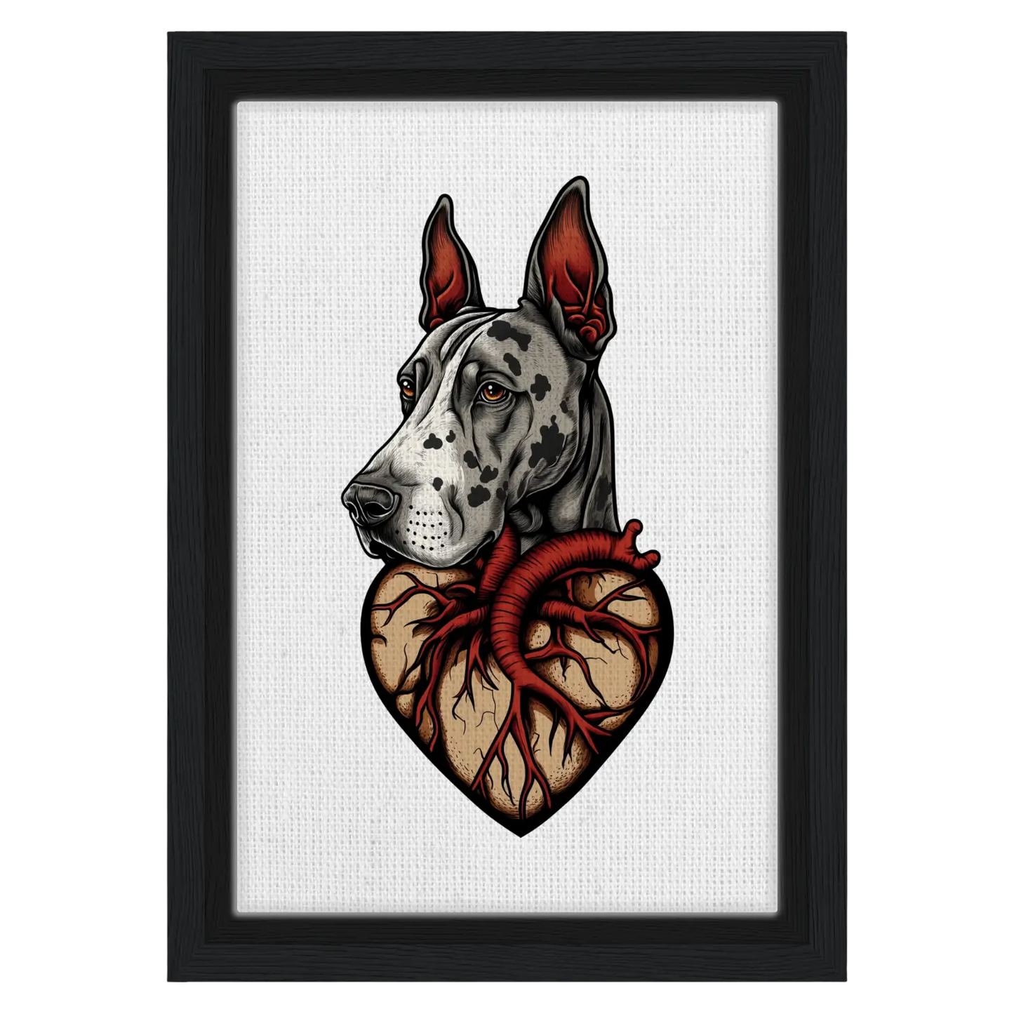 Etched in My Heart - Canvas Wrap