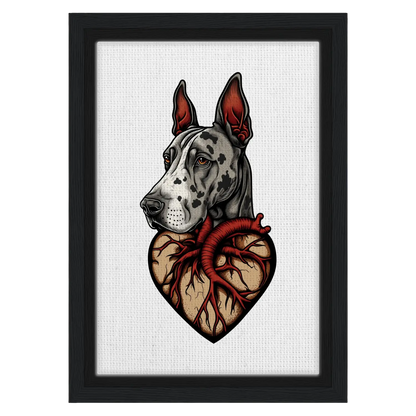 Etched in My Heart - Canvas Wrap
