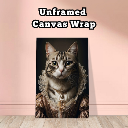 Noble Gaze - Canvas Wrap