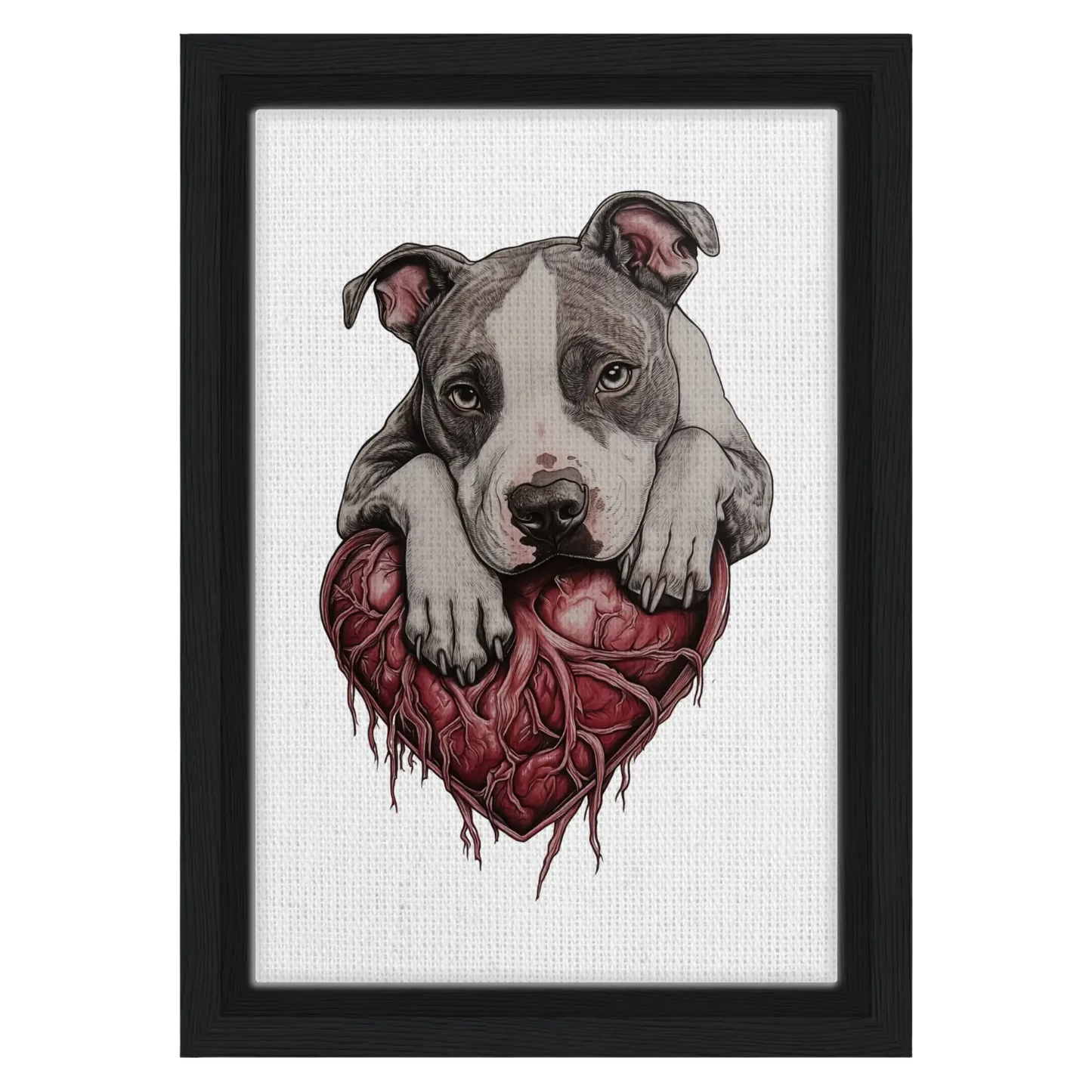 The Heart Thief - Canvas Wrap