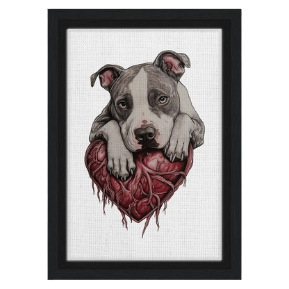 The Heart Thief - Canvas Wrap