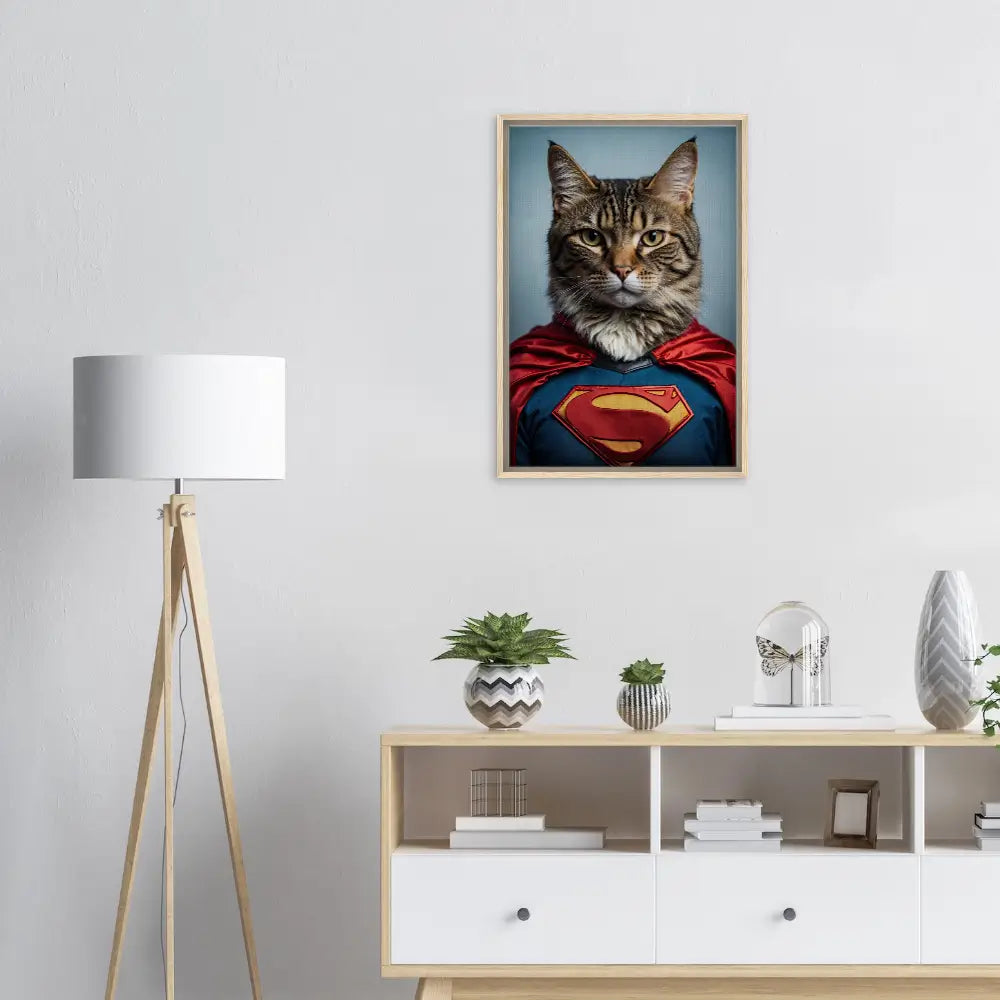 Super Whiskers - Canvas Wrap