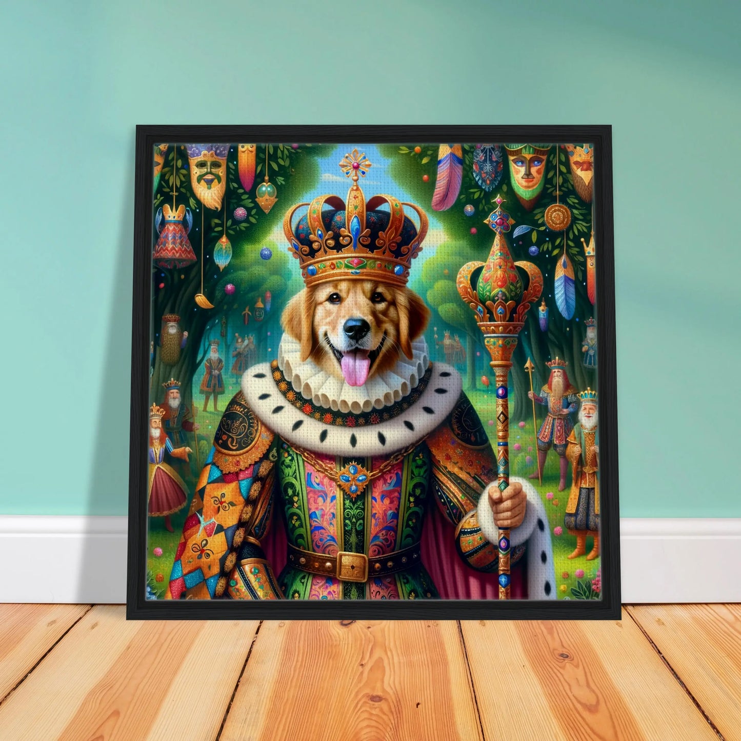 Enchanted Forest King - Canvas Wrap