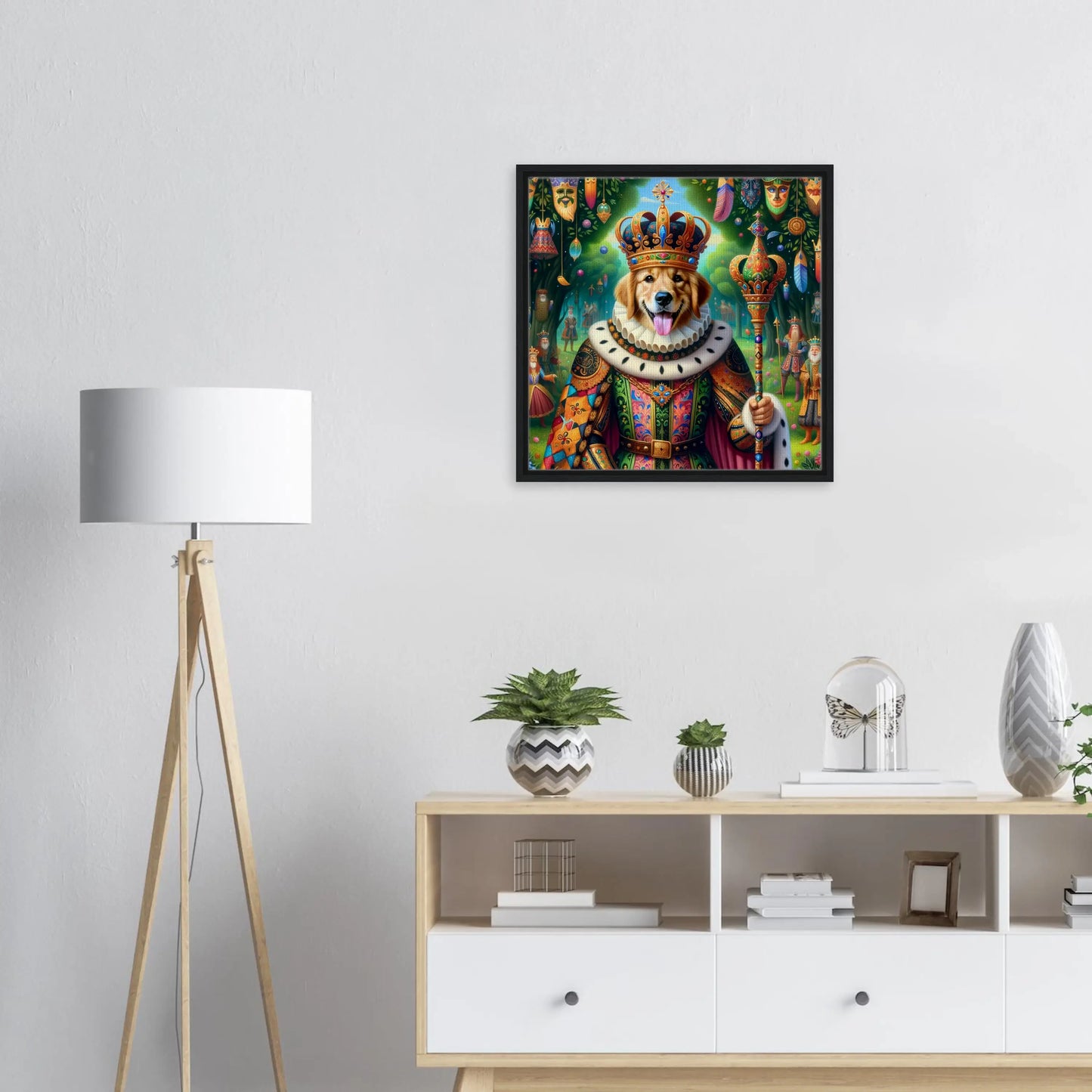 Enchanted Forest King - Canvas Wrap