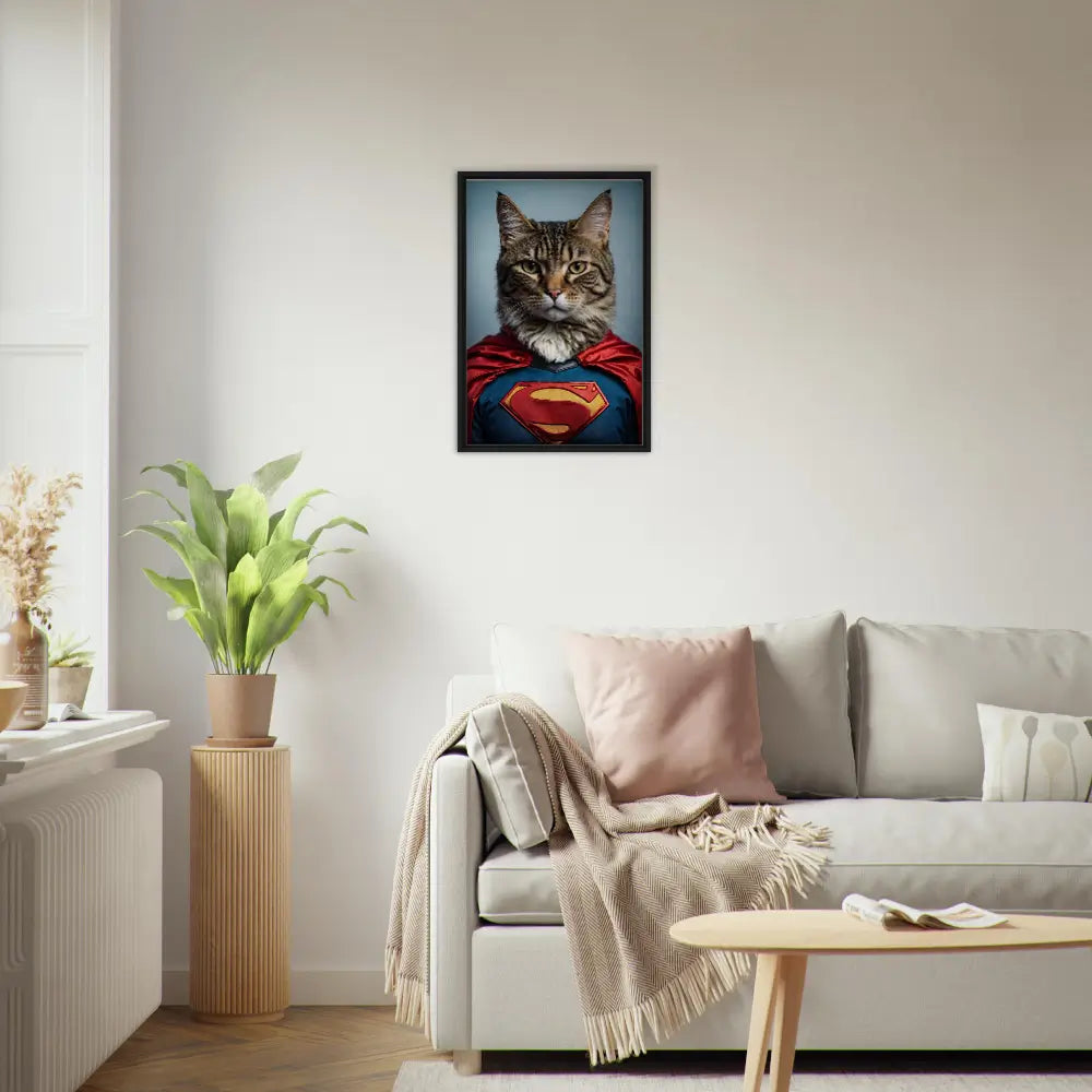 Super Whiskers - Canvas Wrap