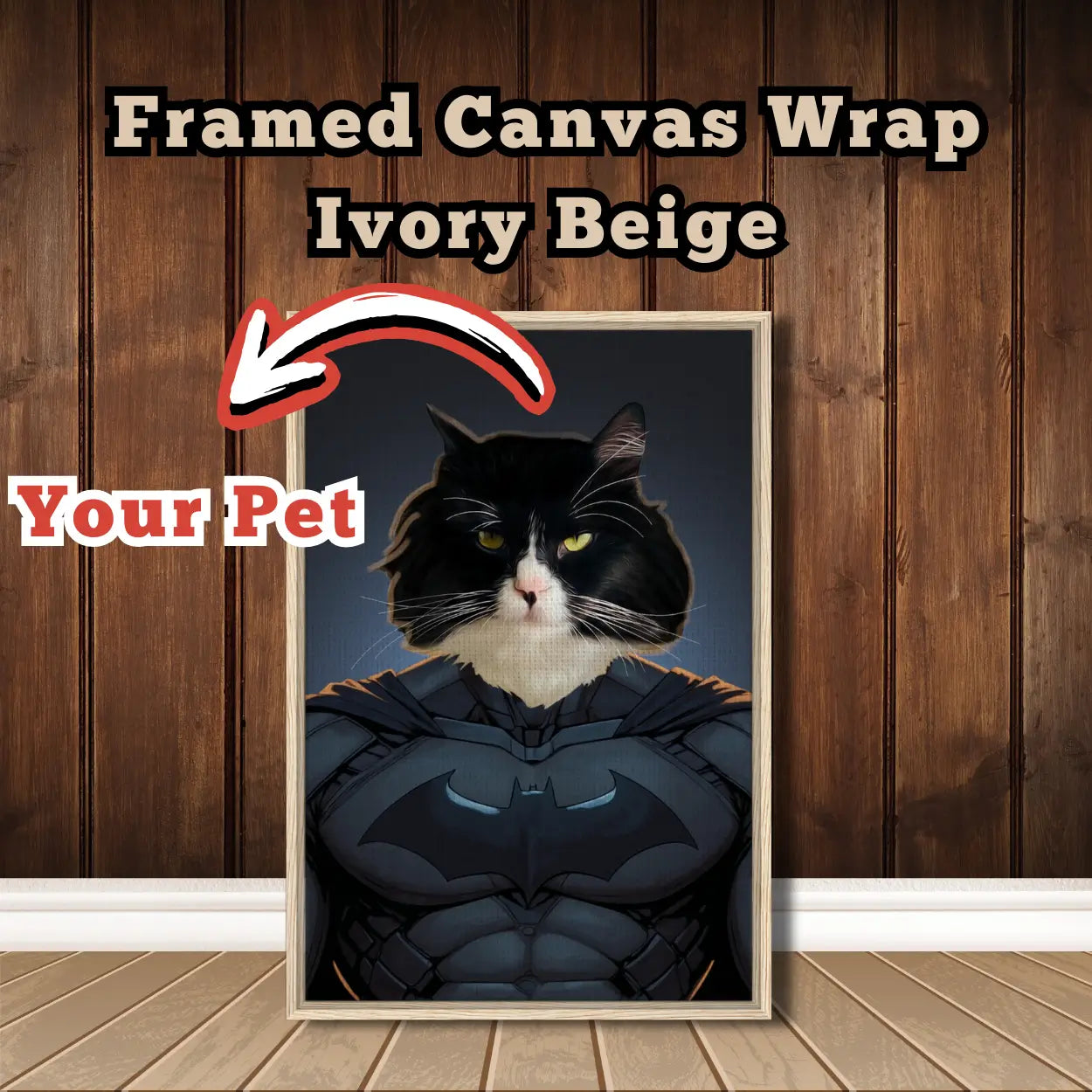 The Dark Paw - Canvas Wrap