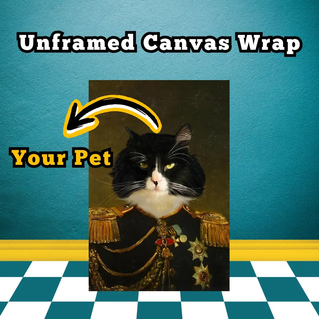 The Admiral  - Canvas Wrap