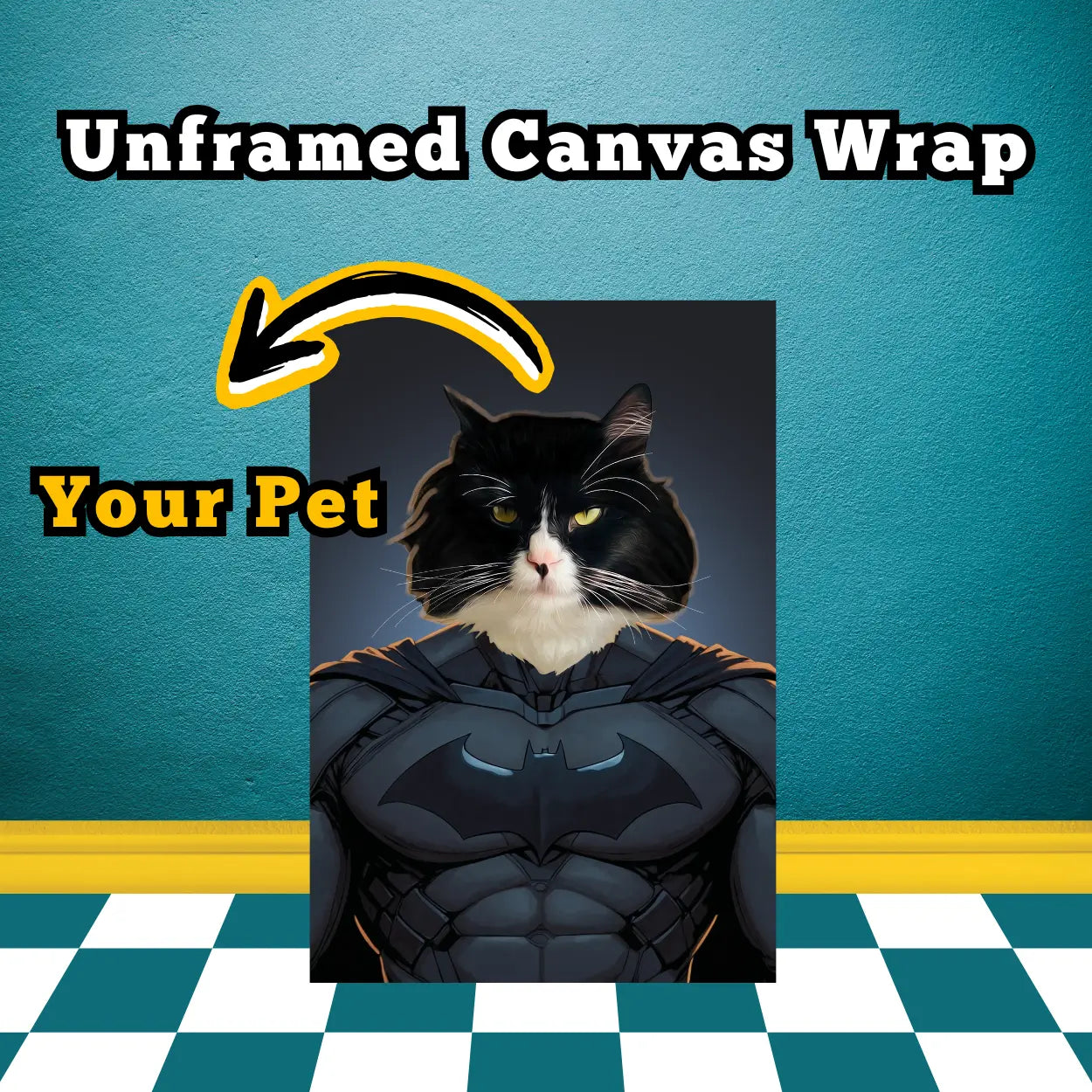 The Dark Paw - Canvas Wrap