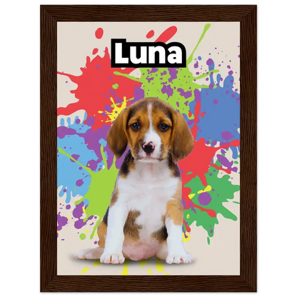 Colour Splash - Custom Pet Portrait 1