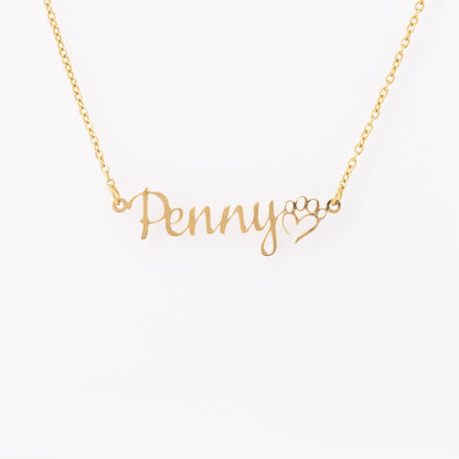 Forever Paw Companions - Necklace - Paw Inks