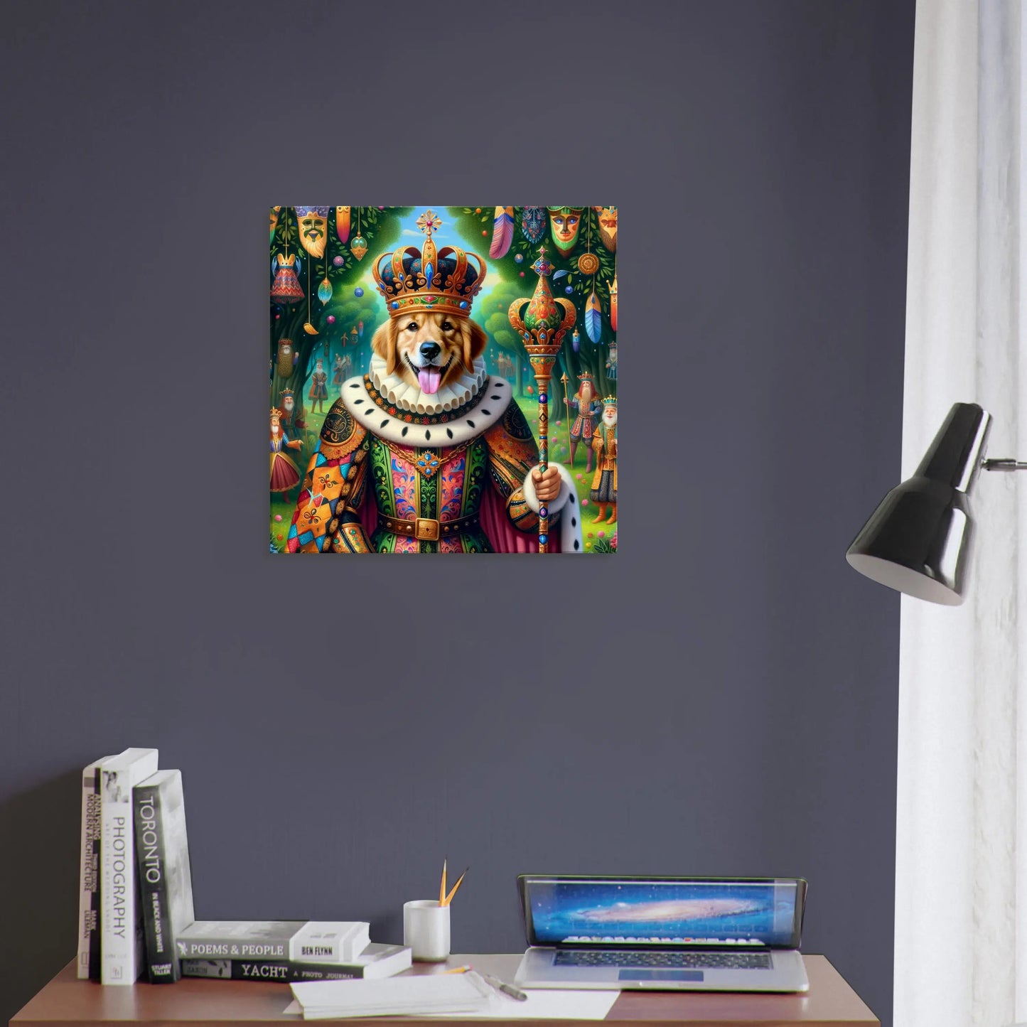 Enchanted Forest King - Canvas Wrap