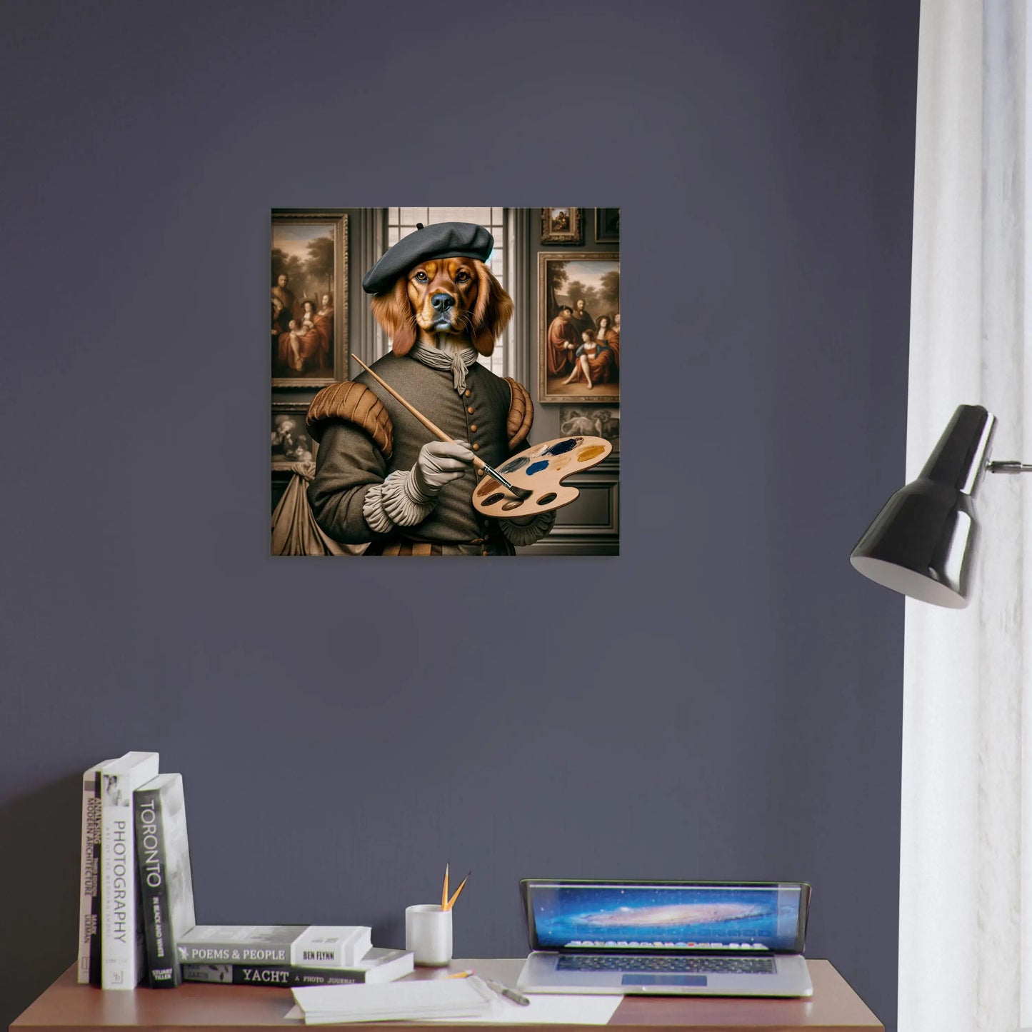 Renaissance Whiskers - Canvas Wrap