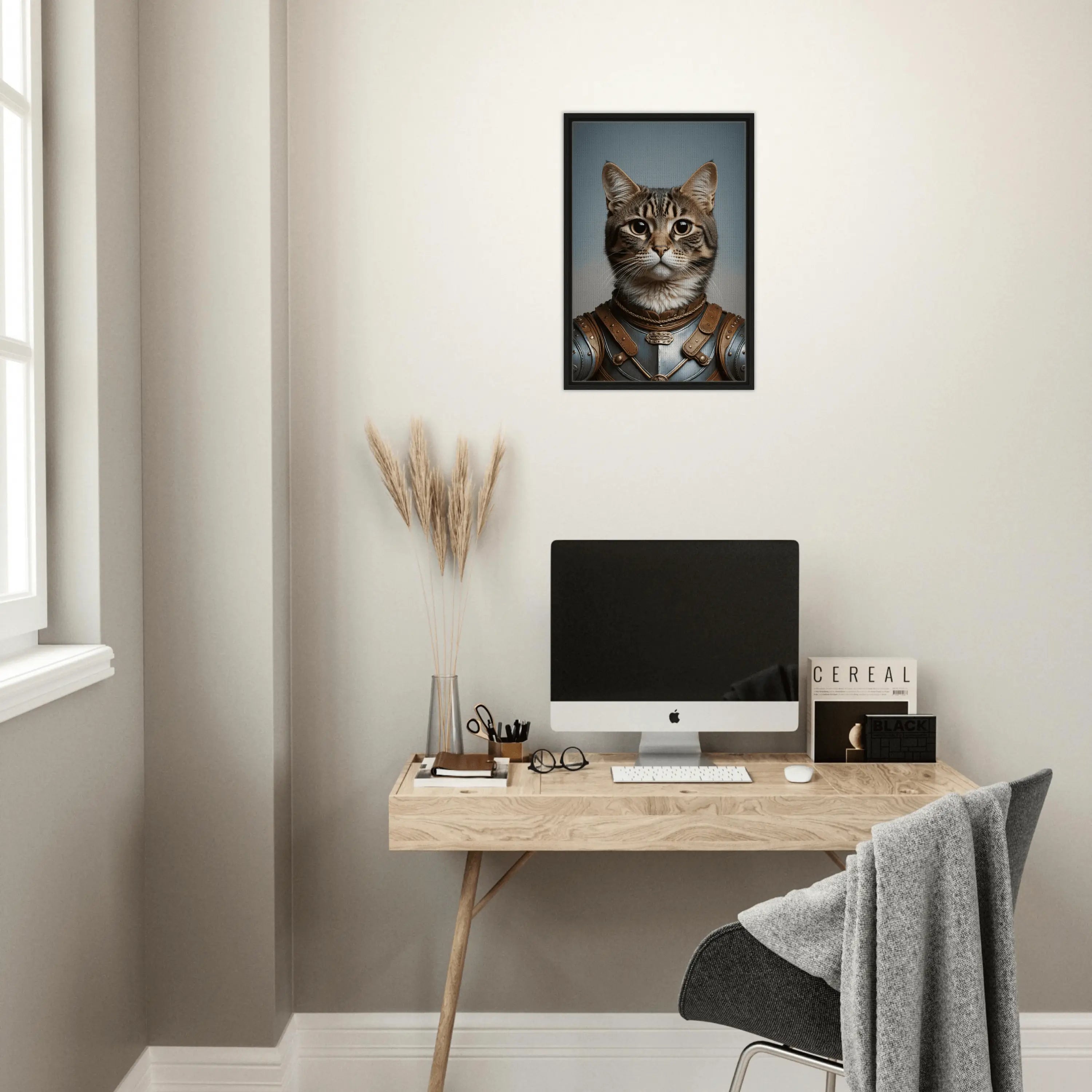 Feline Valor - Canvas Wrap