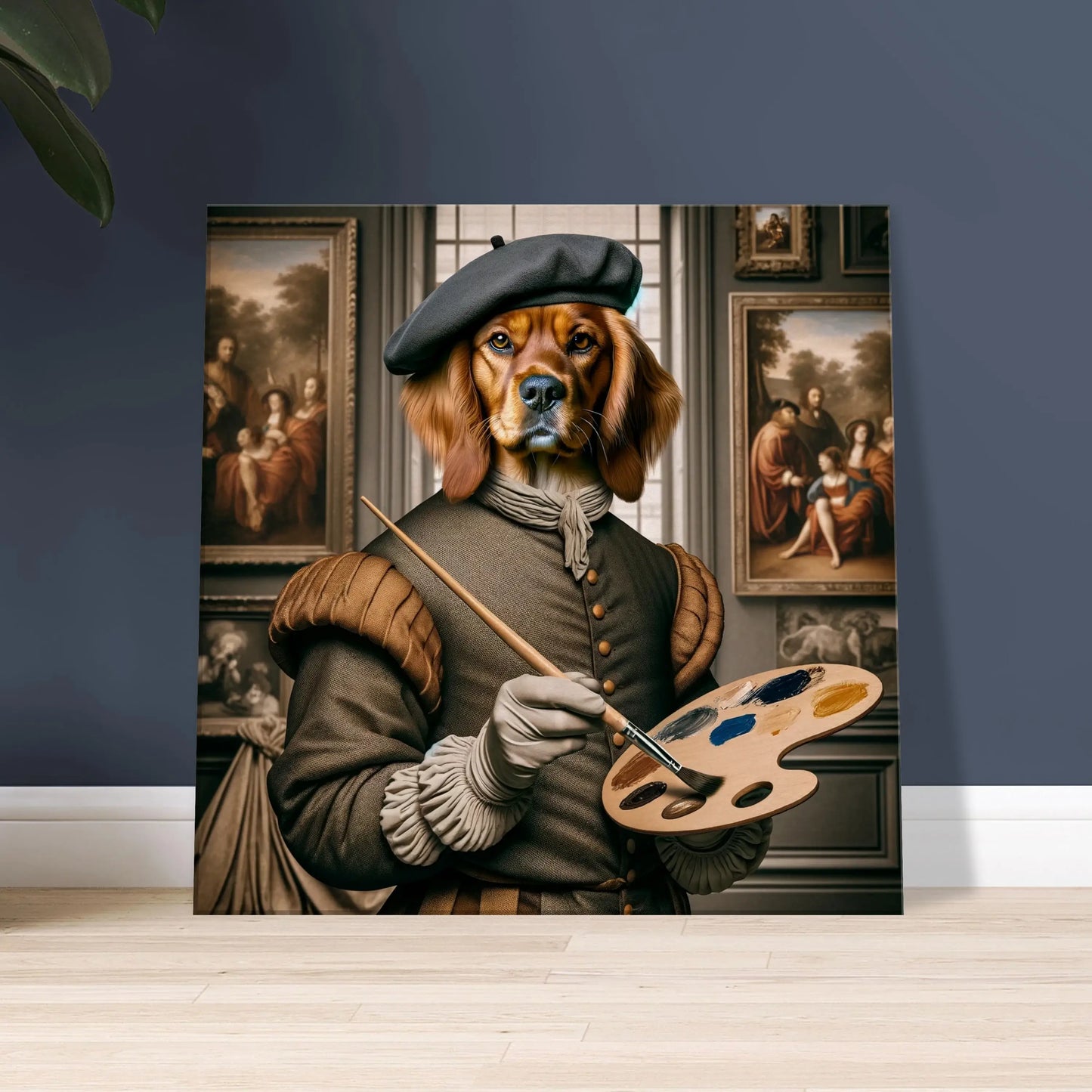 Renaissance Whiskers - Canvas Wrap