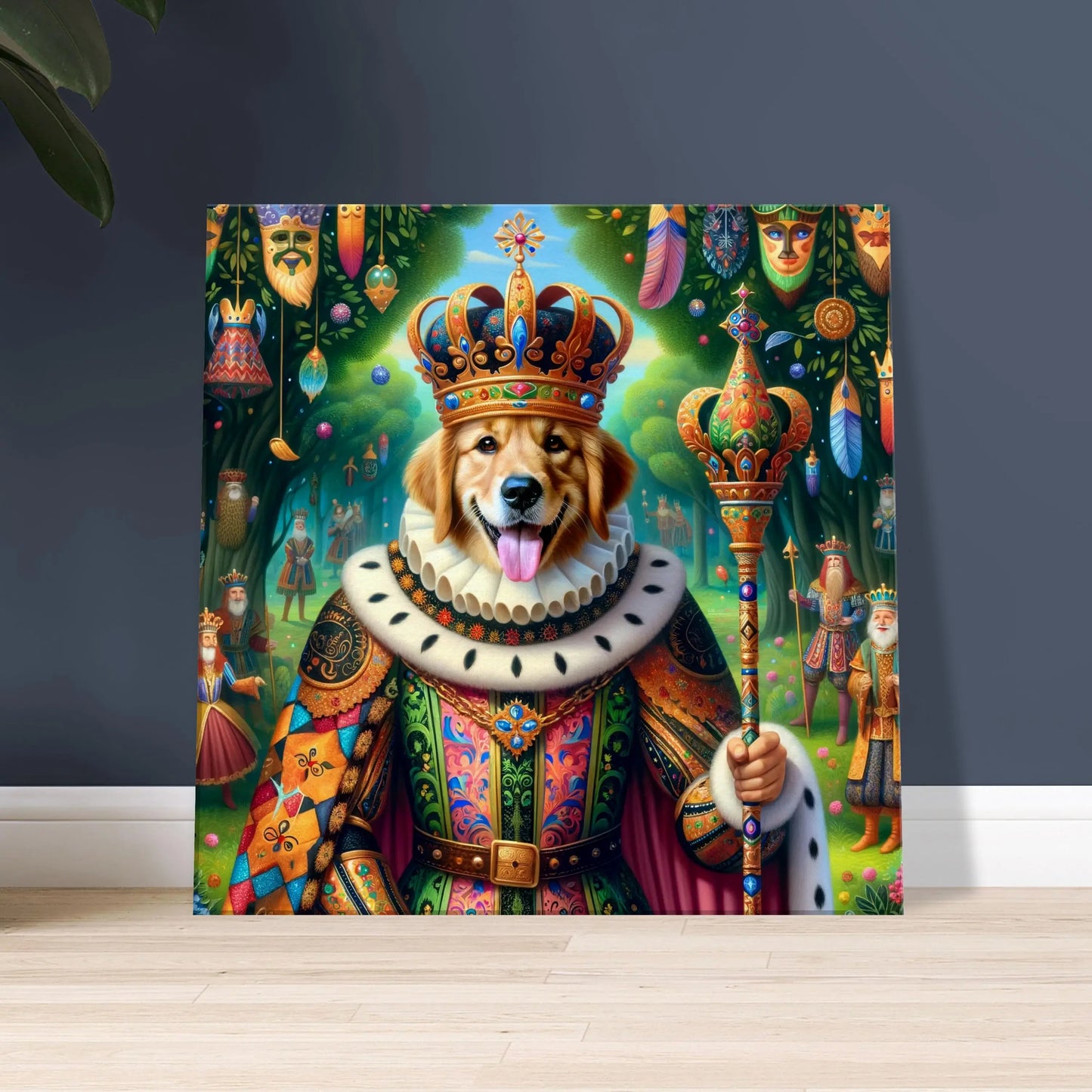 Enchanted Forest King - Canvas Wrap