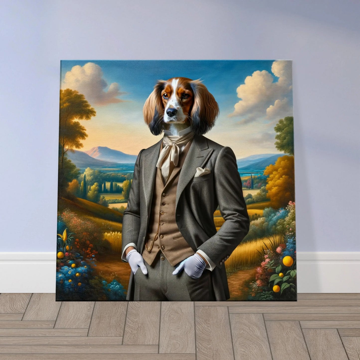 The Noble Canine - Canvas Wrap