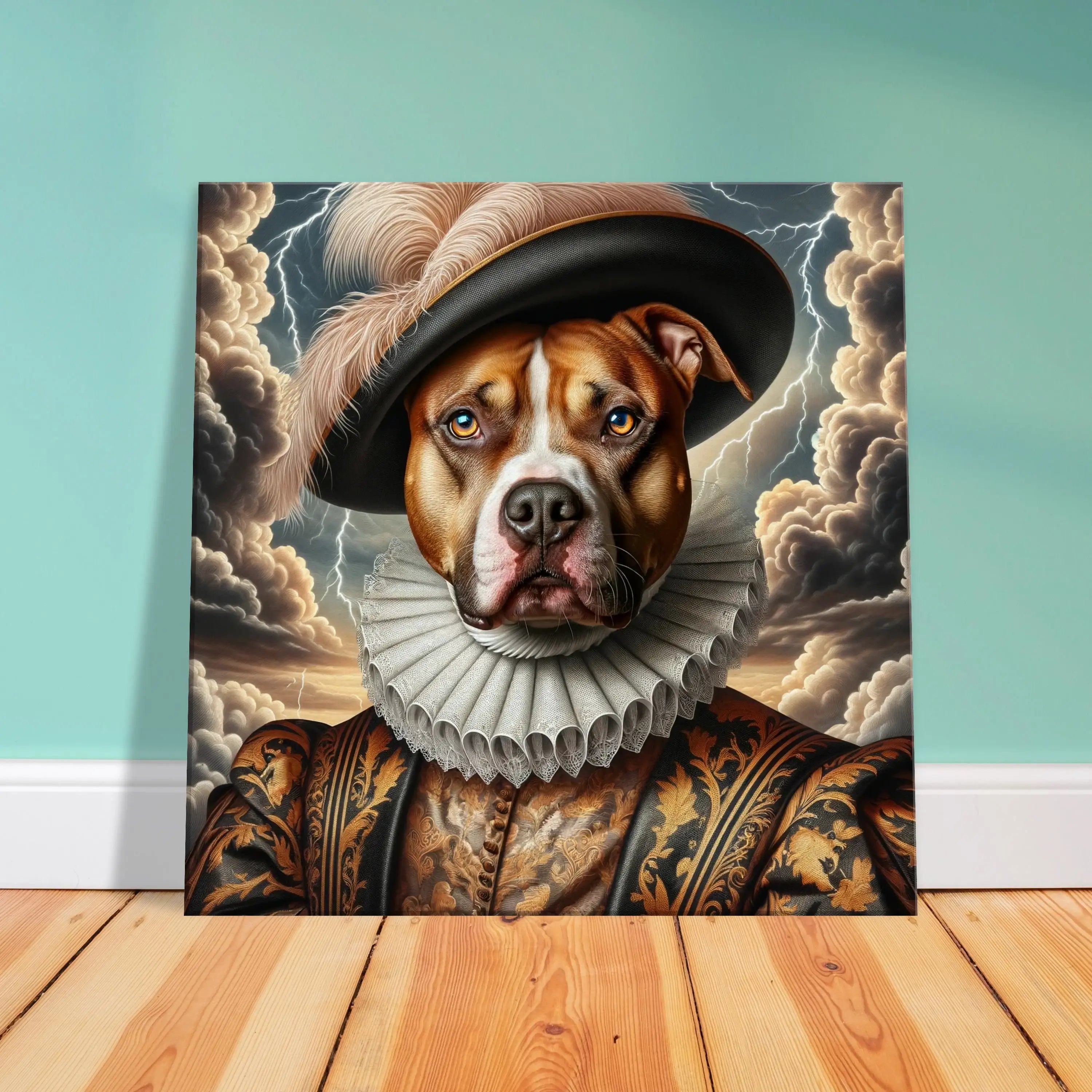 Thunderous Nobility - Canvas Wrap