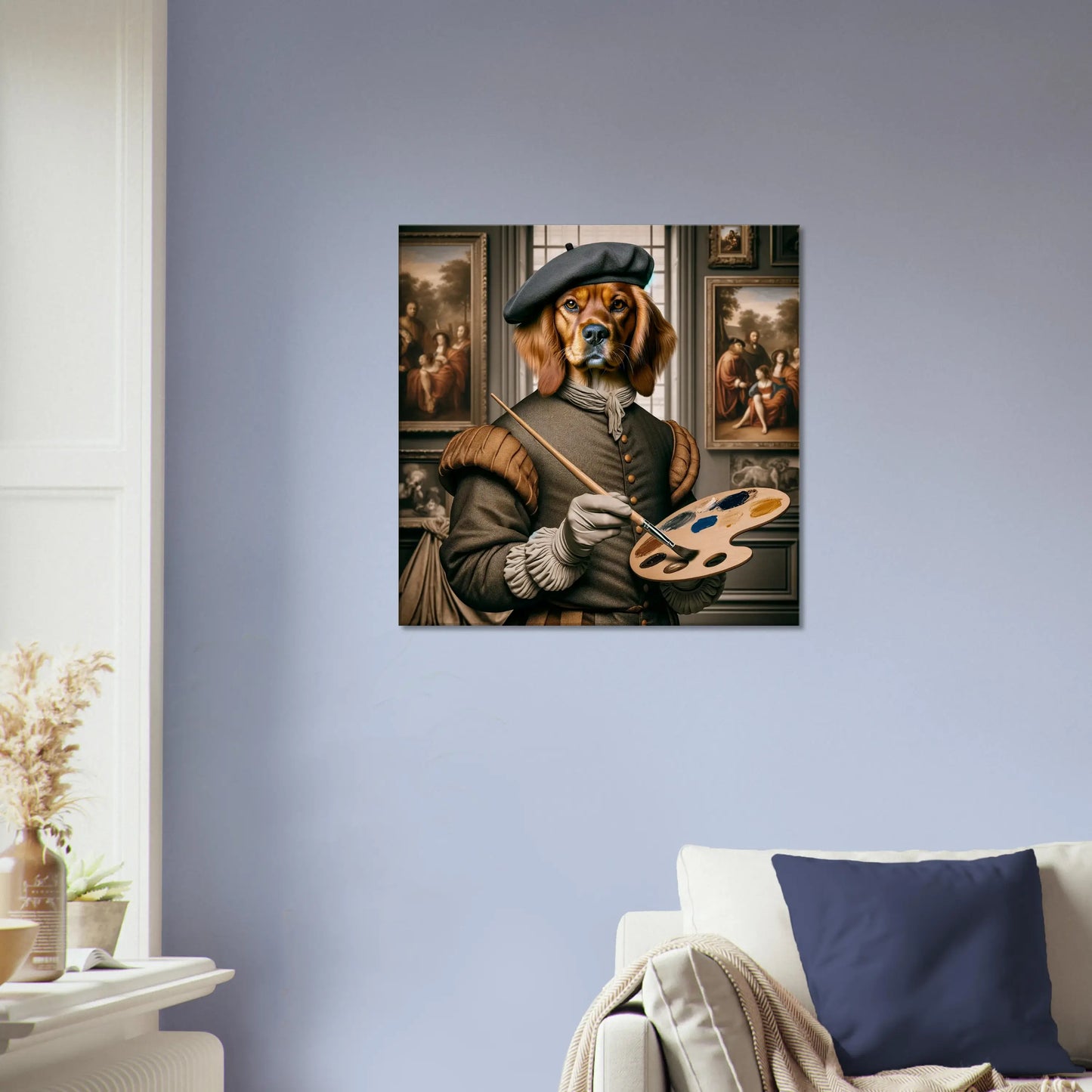 Renaissance Whiskers - Canvas Wrap