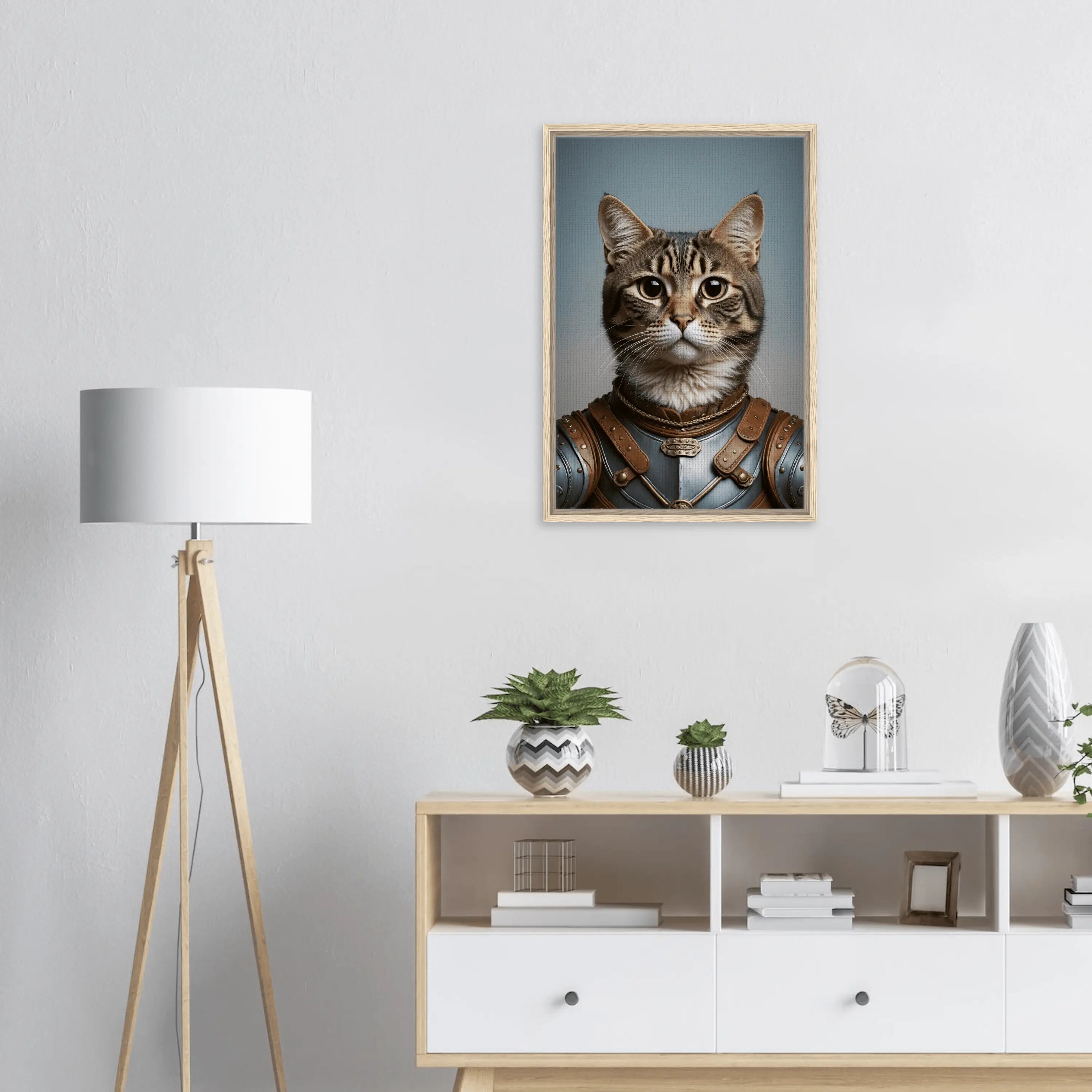 Feline Valor - Canvas Wrap