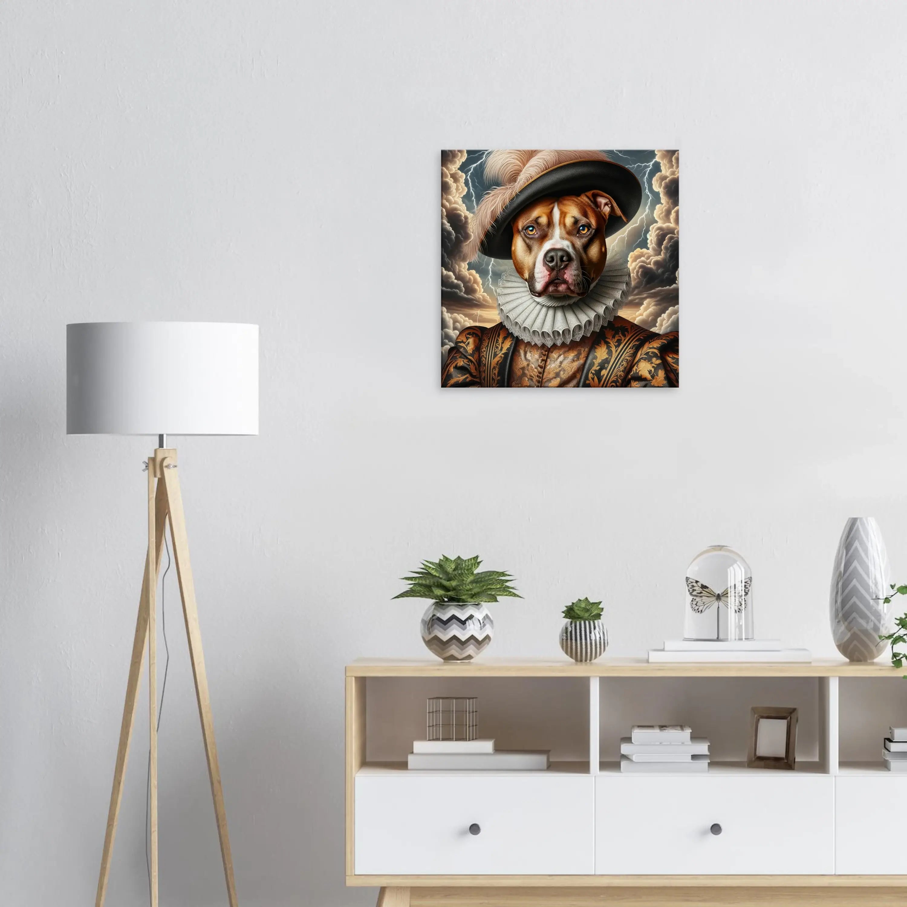 Thunderous Nobility - Canvas Wrap