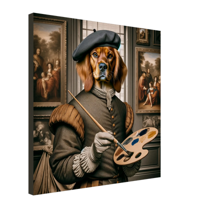 Renaissance Whiskers - Canvas Wrap