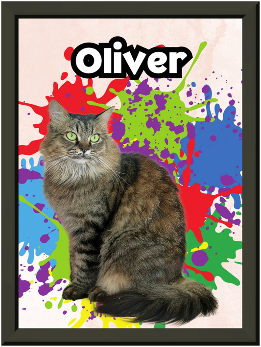 Colour Splash - Custom Pet Portrait 6