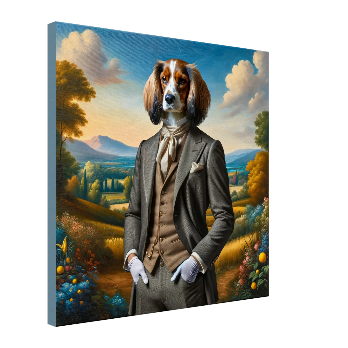 The Noble Canine - Canvas Wrap