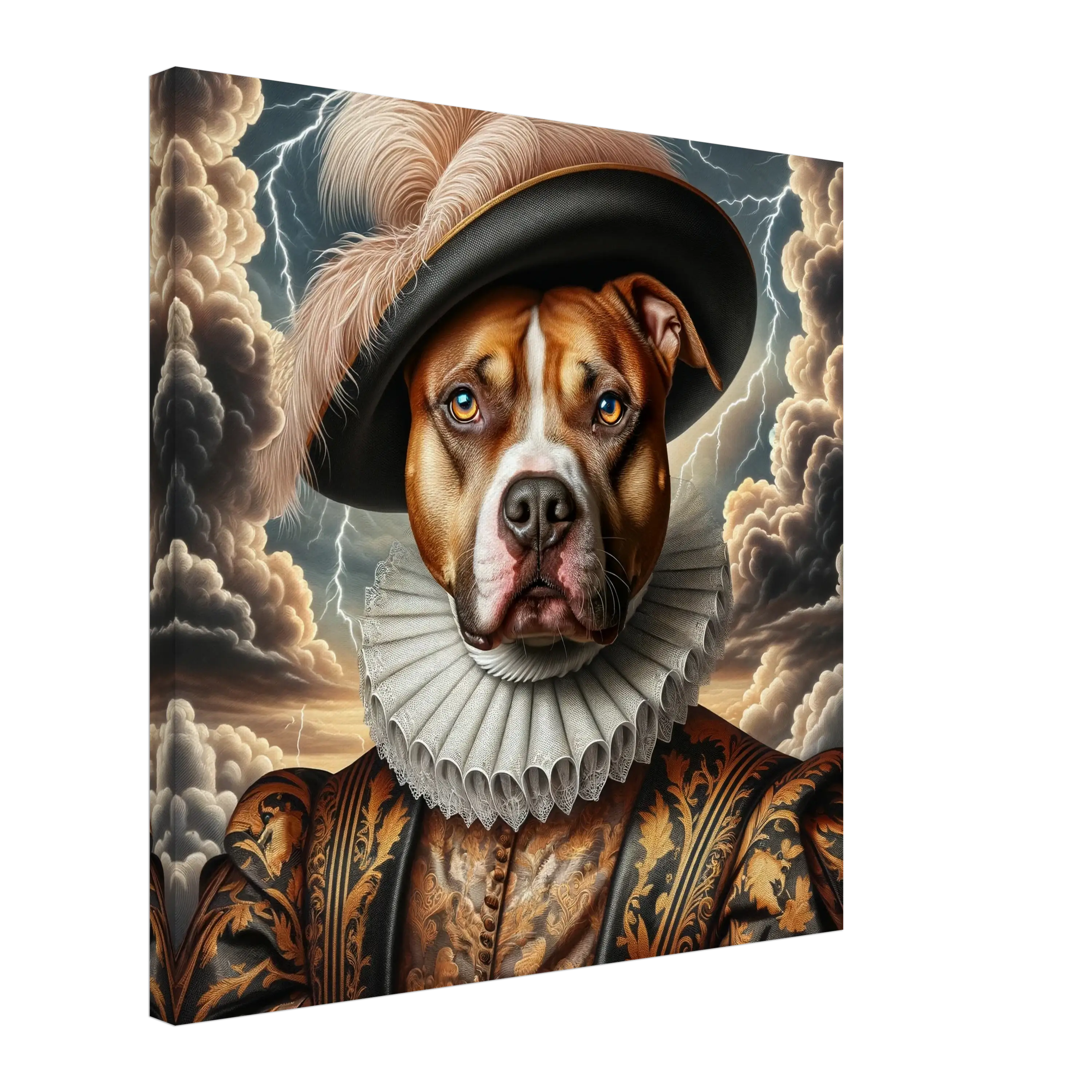 Thunderous Nobility - Canvas Wrap