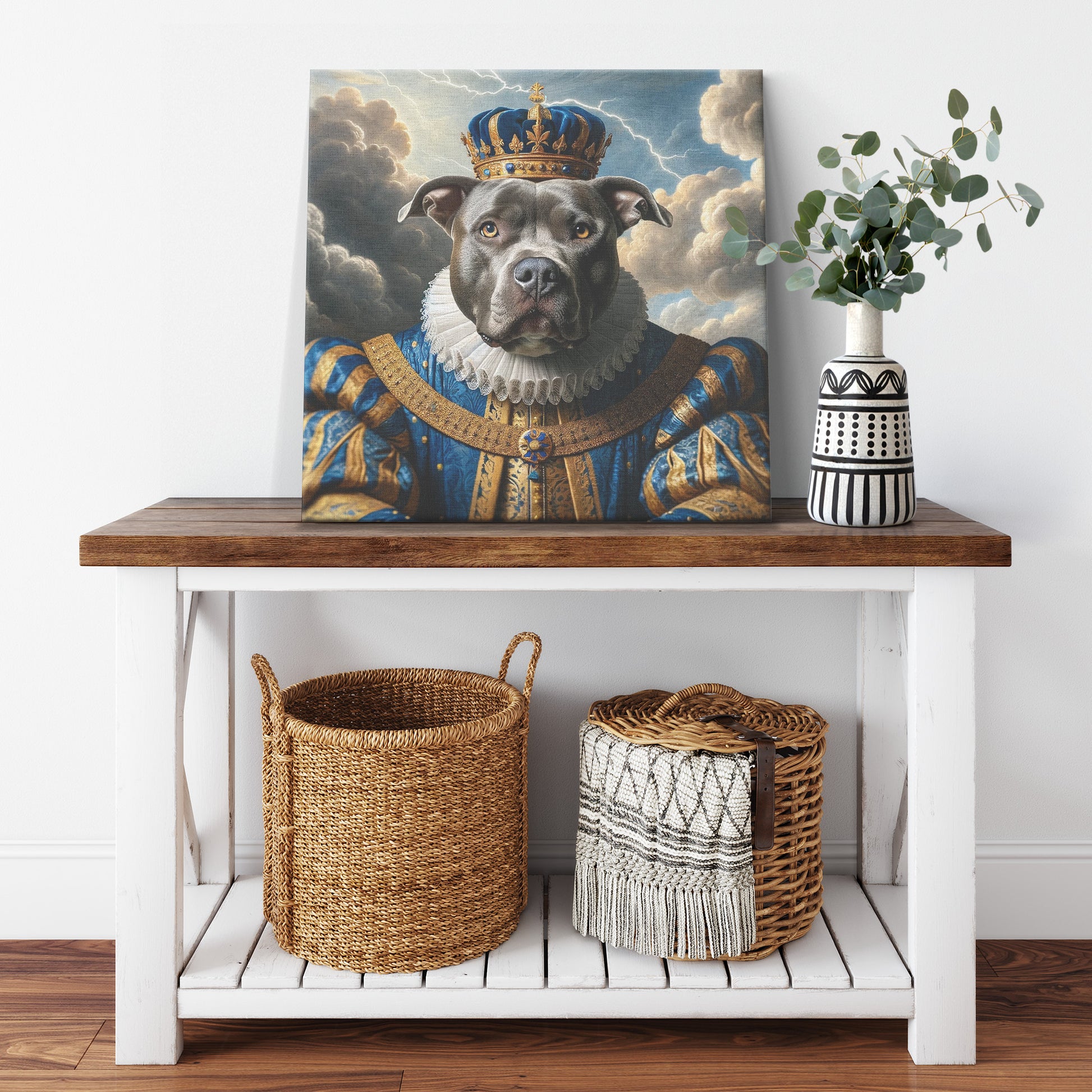 Stormborn Ruler 2 - Canvas Wrap - Paw Inks