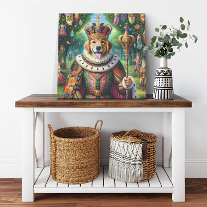 Enchanted Forest King - Canvas Wrap - Paw Inks