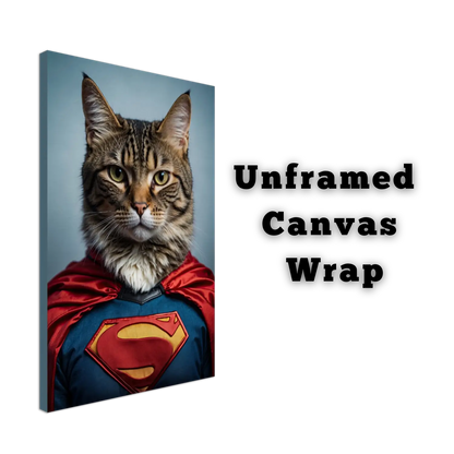 Super Whiskers - Canvas Wrap