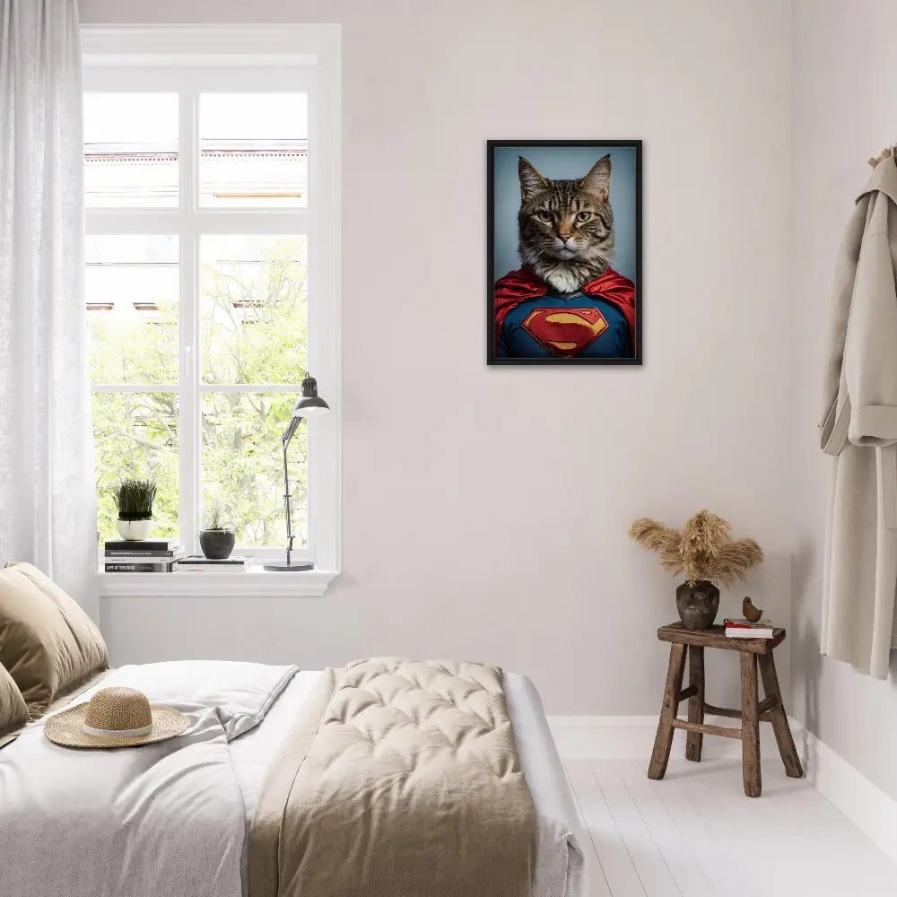 Super Whiskers - Canvas Wrap